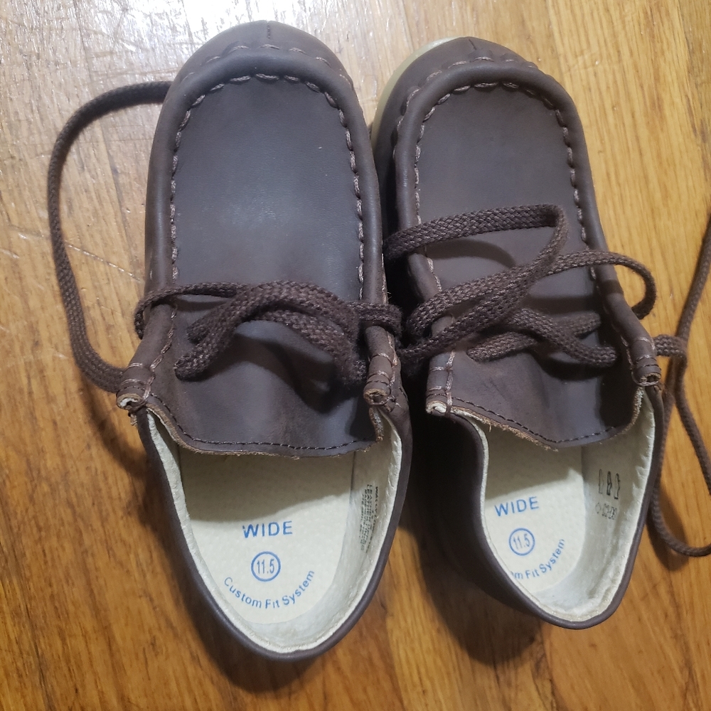 Boys wallabee boots/shoes